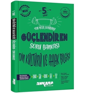 5. Sınıf Din Kültürü ve Ahlak Bilgisi Güçlendiren Soru Bankası Ankara Yayıncılık