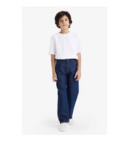 Defacto Wide Leg Koyu Mavi Erkek Çocuk Jean Pantolon F9384A8/NM34