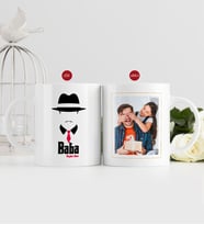 BK Gift Kişiye Özel Babalar Günü Hediyesi Fotoğraflı Kupa Bardak-10 (Beyaz)