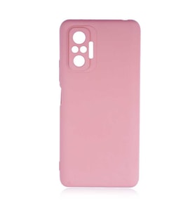 Xiaomi Redmi Note 10 Pro Kılıf Orj Lansman Serisi Pürüzsüz Esnek Kadife İç Kısım (Açık Pembe)