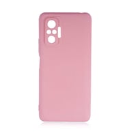 Xiaomi Redmi Note 10 Pro Kılıf Orj Lansman Serisi Pürüzsüz Esnek Kadife İç Kısım (Açık Pembe)