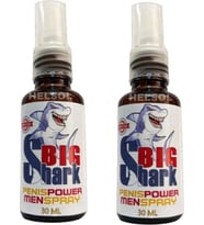 Bıg Shark Power Sertleşme Bakım Masaj Spreyi 30 Ml X 2 Adet