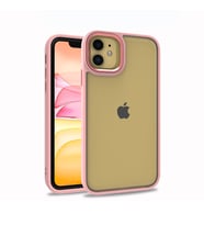 Lexroo iPhone 11 Kılıf Flora Kılıf - Rose Gold