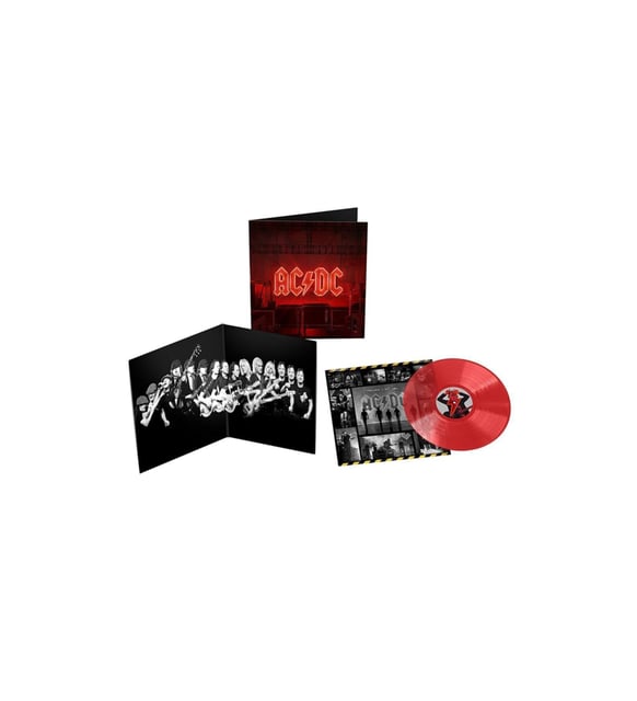 Ac/dc Power Up Plak (transparent Red Vinyl) - PL-460