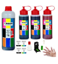 PERFECTİON Canon Uyumlu E3640 PG46 - CL56 Kartuş Mürekkep Dolum Seti Aparatlı 1 kg. + 3x500 gr.