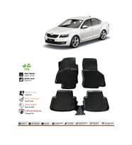 Skoda Octavia 2014 Model 4D Havuzlu Paspas