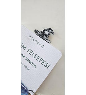Baskı Harry Potter Seçmen Şapkası Figürlü Kitap Ayracı 7'li Set