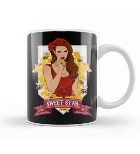 Lana Del Rey 01 Kupa Bardak Porselen