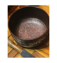 Meditasyon Çanı Yoga Çanı Tibet Çanağı Singing Bowl 19 Cm