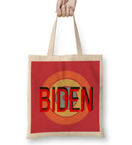 democrat biden 2024 Election - Vintage Retro Rainbow Style Bez Çanta Uzun Saplı