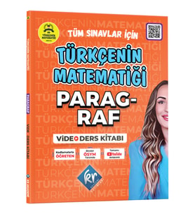 Kr Akademi Yayınları Türkçenin Matematiği Gamze Hoca Tüm Sınavlar İçin Paragraf Video Ders Kitabı