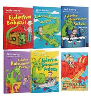 Ejderha Bakıcısı Serisi 5 Kitap + Dikkat! Bu Kütüphanede Ejderha Var!
