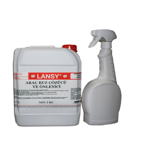 LANSY ARAÇ BUZ ÇÖZÜCÜ 5 KG + UYGULAMA SPREYİ