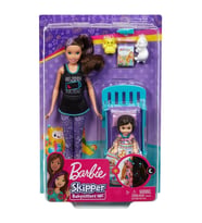 Mey İthalat® FHY97 Skipper Bebek Bakıcısı Bebeği ve Aksesuarları Oyun Seti