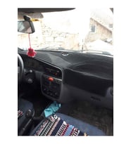 1996-2001 Modellerine Uygun Fiat Palio Torpido Koruma Halısı Siyah Kenar Renk Kırmızı