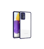 Samsung Galaxy A72 Uyumlu Kılıf Zore Kaff Kapak (Lacivert)