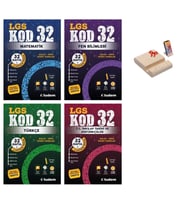 LGS 8. SINIF KOD32 TÜM DERSLER SORU BANKASI 4LÜ SET