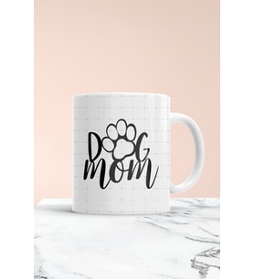 Dog Mom Baskılı Kupa Bardak