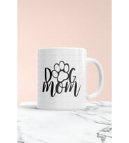 Dog Mom Baskılı Kupa Bardak