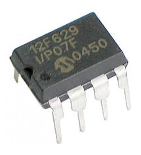 PIC12F629 I/P 8-Bit 20Mhz Mikrodenetleyici DIP8