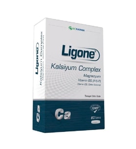 Ligone Kalsiyum Tablet 60'lı