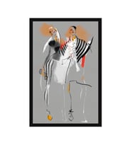 Moda Temalı – Dekoratif Hediye Not Kartı Ve Kartpostal  10x15 Cm (Siyah-Gri-Haki-Mavi-Turuncu)