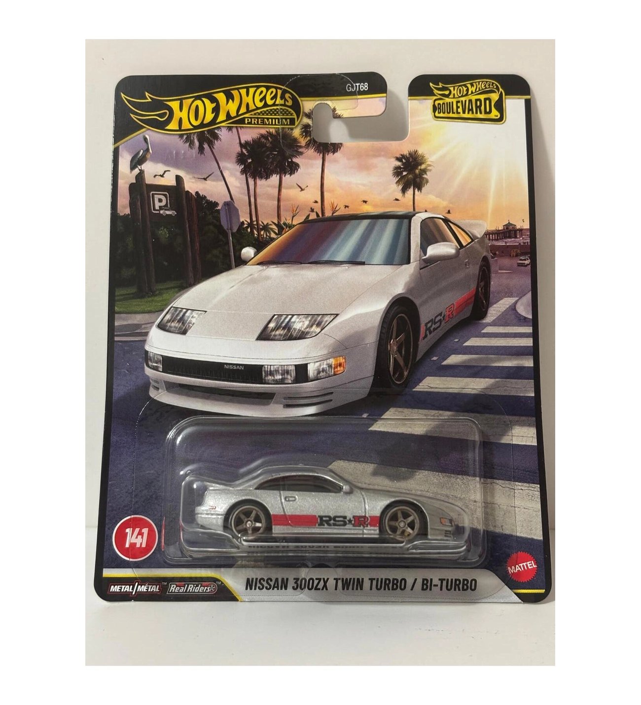 Hot Wheels Boulevard Nissan 300ZX Twin Turbo / Bi-Turbo GJT68-JHW25