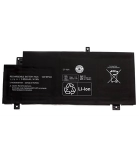 SONY ile Uyumlu Vaio SVF14A Serisi Batarya ile  Pil VGP-BPS34 (Çok Renkli)