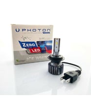 Photon H7 Zero LED Xenon Motosiklet Far Ampul Seti 6000K Beyaz Fansız Supermto