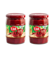 Tat Acı Biber Salcası 550 gr Cam x 2 Adet