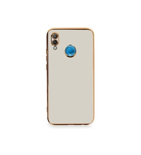 Durukar® Huawei P20 Lite Kılıf Volet Silikon - Beyaz