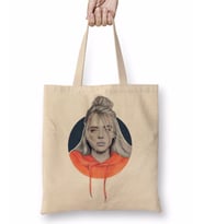 Billie Eilish 02 Bez Çanta Uzun Saplı