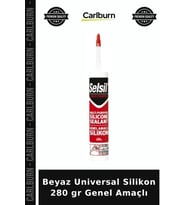 Özel Üretim Yapı Dolgu Yalıtım Tadilat Beyaz Universal Silikon - 280 gr - Genel Amaçlı