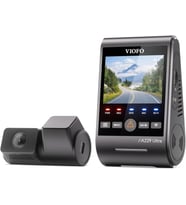 Viofo A229 Ultra 2 Kameralı Ön Ve Arka 4K+4K Sony Starvis 2 Sensörlü Dual Hdr Wi-Fi 6 Gps'Li Araç Ka (Standart)
