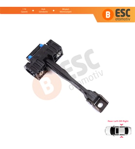Audi A3 MK3 8V 2012- 2021 5-Kapı Sportback S3 RS3 8V4839249A İçin Arka Sağ veya Sol Kapı Gergisi