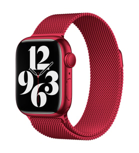 Apple Watch 42mm Uyumlu Kordon Hasır Metal Mıknatıslı Örgü Zore KRD-01 Kayış
