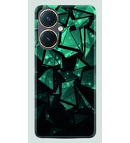Vivo Y27 Kılıf Desenli Silikon Green Prizmas 1348