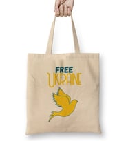 Free Ukraine Flag 2022 Bez Çanta Uzun Saplı