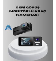 Northcity 3 Kameralı 1080P Araç Kayıt Cihazı - Park Modlu Ön & Arka Kamera + 2’’ Ekran