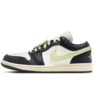 Air Jordan 1 Low 'Fall League' Special Edition Womens Sneaker Hakiki Deri Kadın Günlük Spor Ayakkabı Krem Antrasit