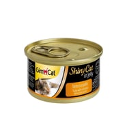 Gimcat ShinyCat Ton Balıklı Tavuklu Kedi Konservesi 70 Gr