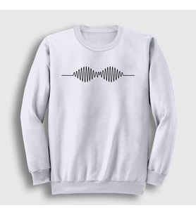 Presmono Unisex Beyaz Am Arctic Monkeys Sweatshirt 12501tt (Beyaz)