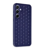 Galaxy A55 5g Kılıf Petek  Kapak - Lacivert