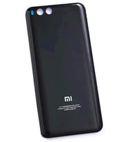 Xiaomi Mi 6 Batarya Pil Kapağı Cam (Siyah)