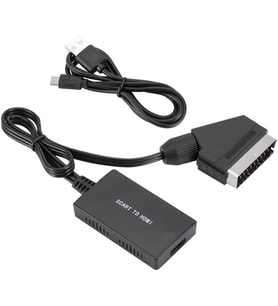 Scart To Hdmi 1080p AV Video Çevirici Dönüştürücü Adaptör