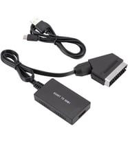 Scart To Hdmi 1080p AV Video Çevirici Dönüştürücü Adaptör