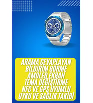 2025 Model Yuvarlak Ekran Android İos Uyumlu Gps Takibi Yapabilen Akıllı Saat