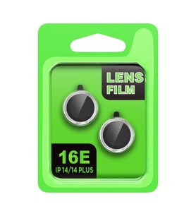 iPhone 16E Raze Metal Kamera Lens - Gümüş