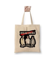 Weak Hero Class Kdrama Beyaz Bez Çanta Uzun Saplı Alışveriş Çantası Plaj Çantası