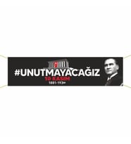 10 Kasım Atatürk'ü Anma Pankartları-001 (Kırmızı)